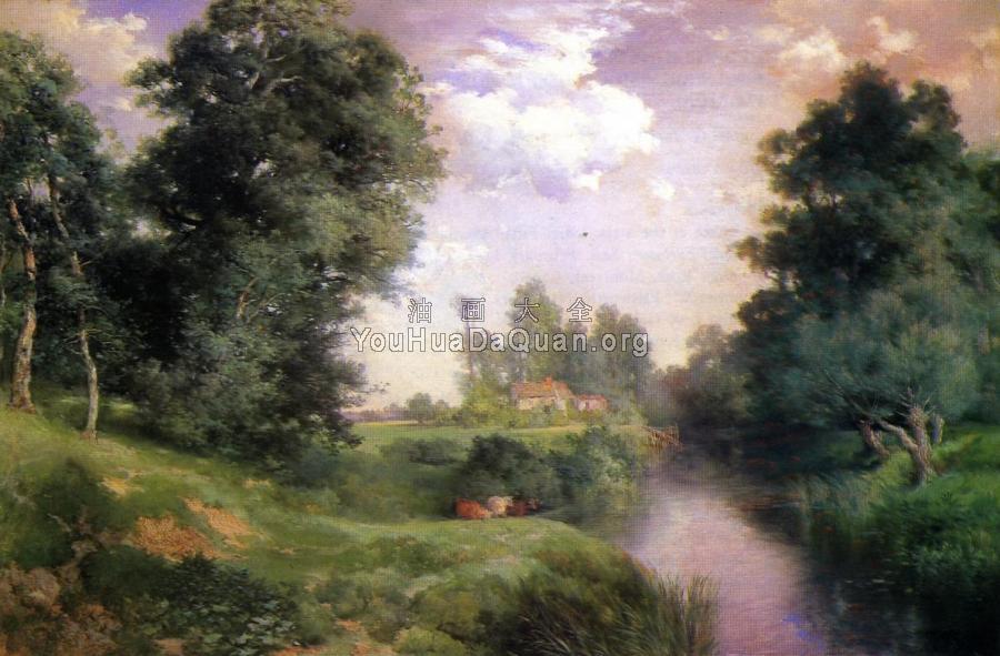 A Long Island River - 托马斯·莫兰